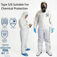 Heavy Duty Men?s Work Coveralls Boilersuit Protective Overalls Workwear UK Stock