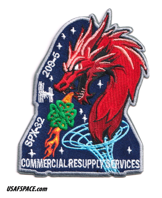 Authentic SPX-32-SPACEX CRS-32 NASA ISS RESUPPLY Mission-A-B