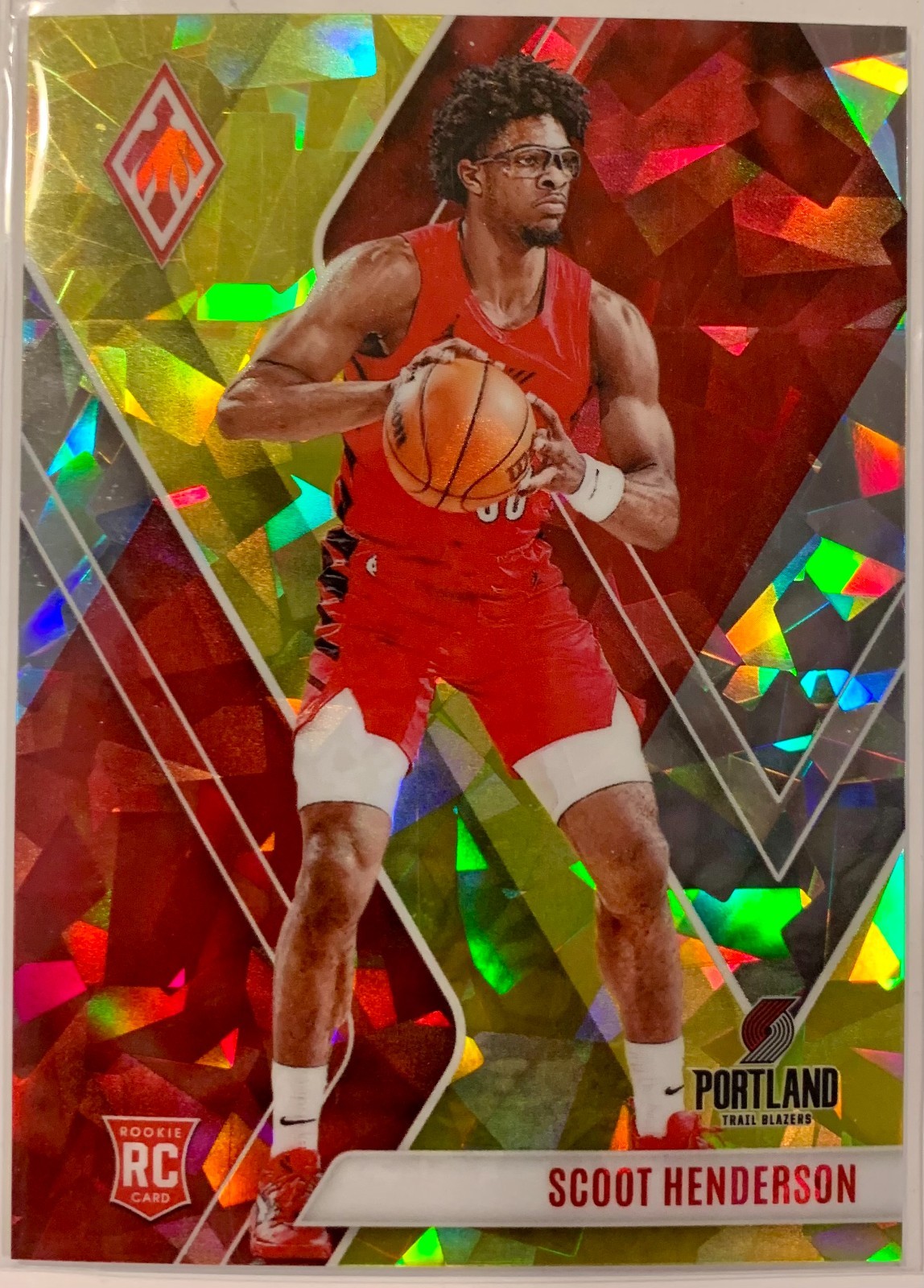 2023-24 Panini Phoenix Scoot Henderson Rookie Parallel #298 Blazers /175