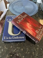 U Is For Undertow & R Is For Richochet By Sue Grafton