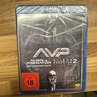 Alien vs. Predator 1+2 inkl. erweiterte Fassung # 2-BLU-RAY-NEU