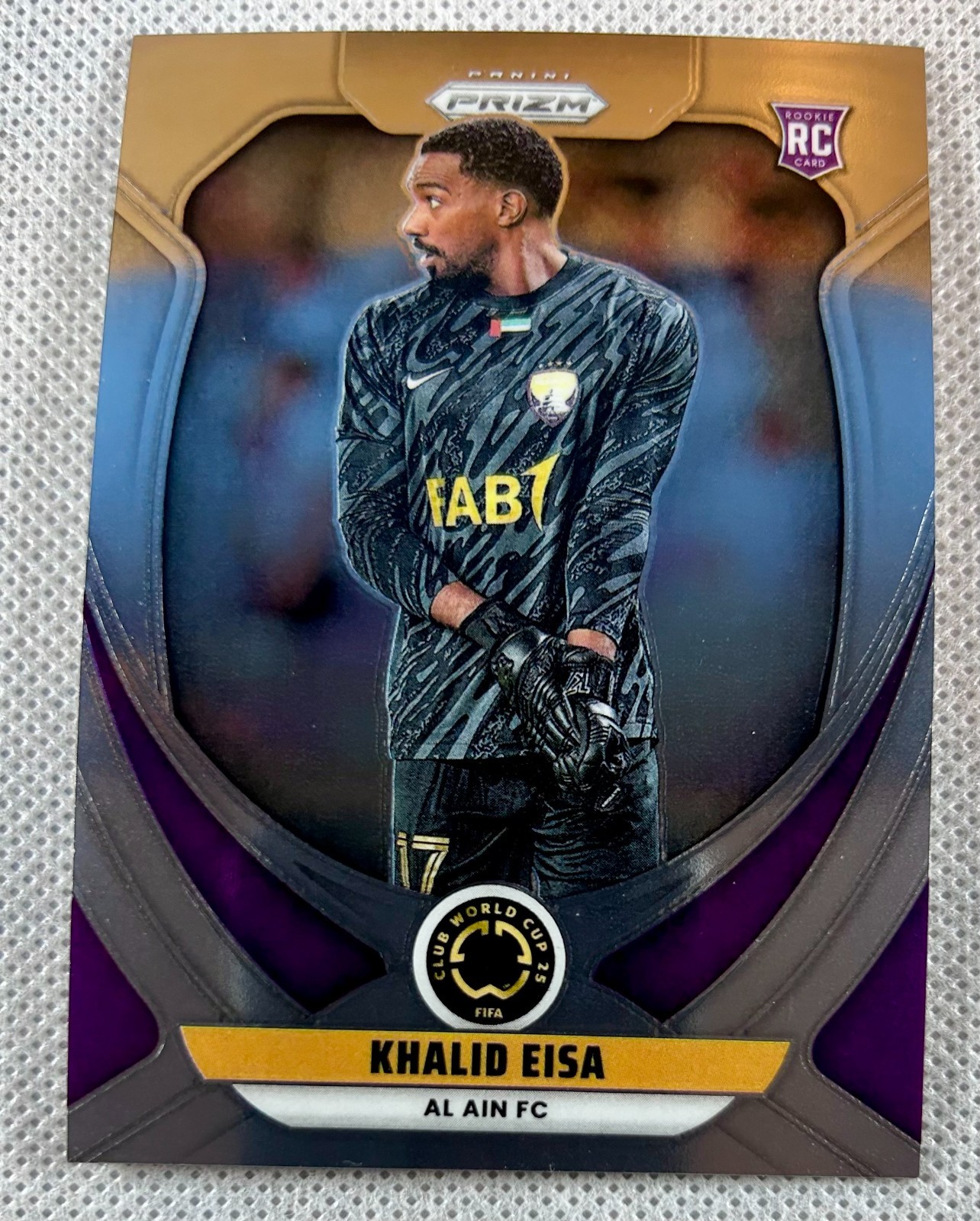 2025 Prizm FIFA Club World Cup Khalid Eisa RC #7