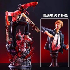 Chainsaw Man Denji Pochita PVC 38cm GK Figurine Statue Model Figure Toy Gift New