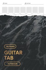 Guitar Tab Notebook Guitar Tablature Notebook  Blank Guitar Tab Manuscript Pa...