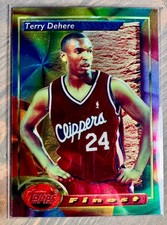 1993-1994 Topps Finest Terry Dehere #192 (NM)💎40% OFF 8+💎 Los Angeles Clippers