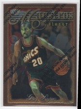 #25 1996-97 Topps Finest Maestros With Coating Gary Payton Seattle Supersonics
