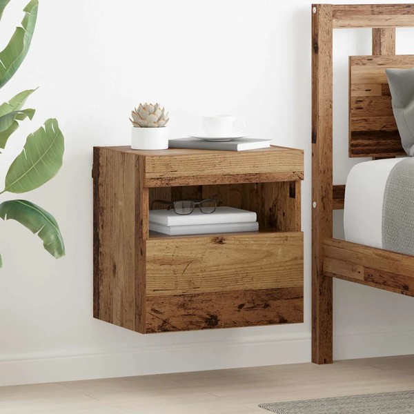 Tv-Wandschrank 40 X 30 X 40 Cm Altholz Holzwerkstoff-image