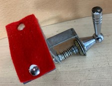 LUDWIG Red Felt Baseball Bat MUFFLER Snare Tom Drum Tone Control Part Vtg Clean 