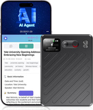 AI Voice Recorder, AI Transcription Summary, APP Control AI Note Taking Device