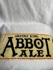 Greene King Abbot Ale Cotton Bar Towel.  New