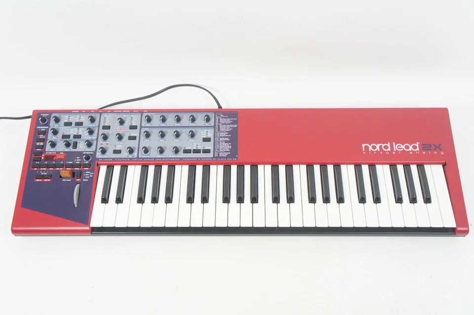 Clavia Nord Lead 2X Analog Modeling Synthesizer Keyboard 100-240V - Image 2 of 4