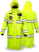 KwikSafety - Charlotte, NC - TORRENT Rain Jacket & Trench Coat ANSI OSHA Class 3