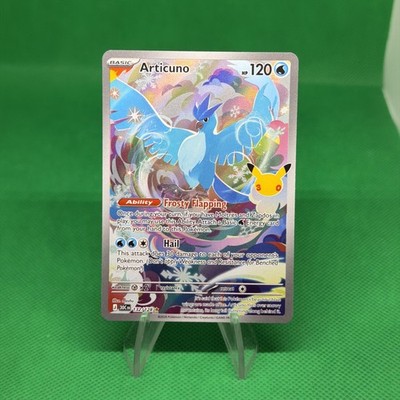 2026 Pokemon TCG Articuno 132/128 Illustration Rare - 30th Anniversary