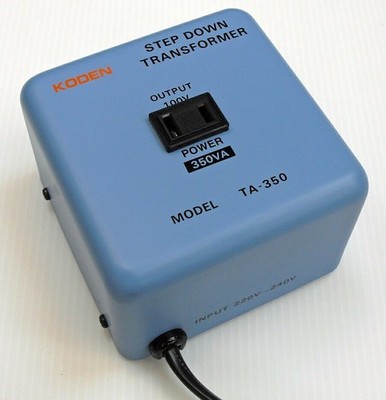 KODEN TA-350 Step Down Transformer 220-240V to 100V 350W Use new Japan