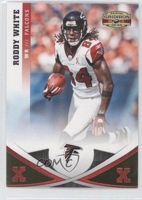 2011 Panini Gridiron Gear Gold X's 51/100 Roddy White #110 0z8