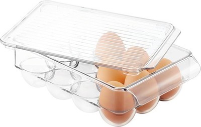 iDesign Fridge Bin Eierbehälter Aufbewahrungsbox