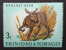 TRINIDAD & TOBAGO Caribbean 1971 3c MNH Deer Mi 279 Scott 196 Superb 9309
