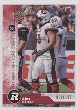 2018 Upper Deck CFL Red 11/150 Alex Mateas #10 o1h