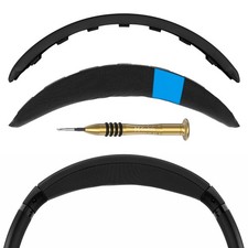 Geekria Headband Pad for Bose QC45, QC35II, QC35, QC SE Headphones  Black 