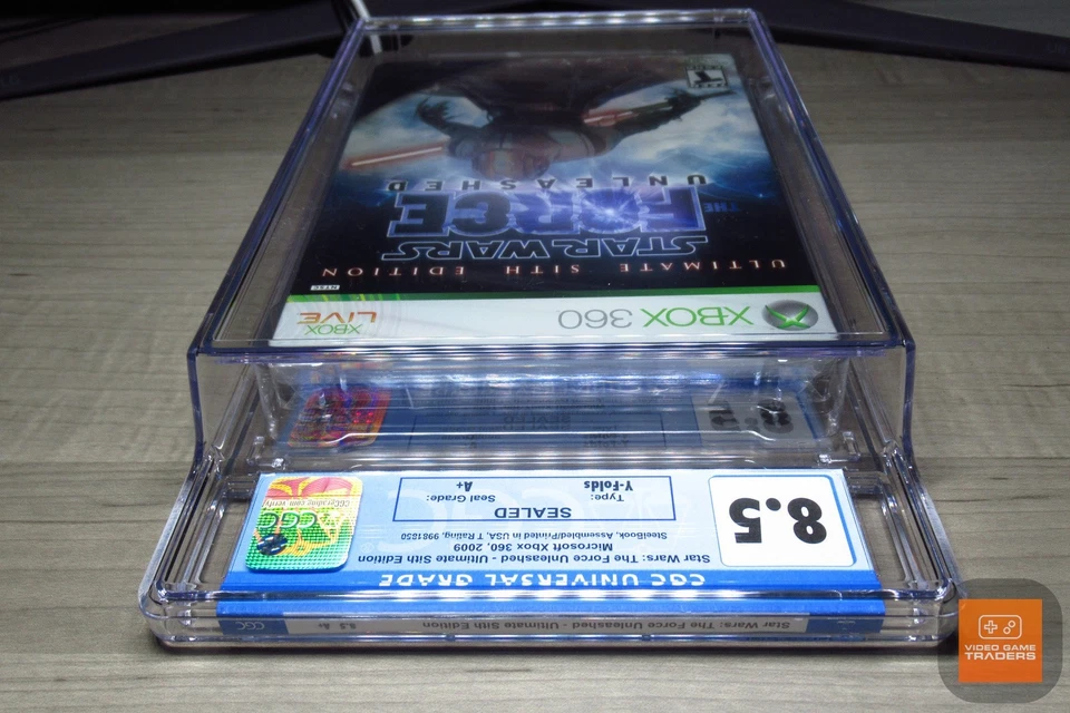 CGC 8.5 A+ - Star Wars: The Force Unleashed ULTIMATE SITH EDITION Xbox 360 NEW! - Image 4 of 4