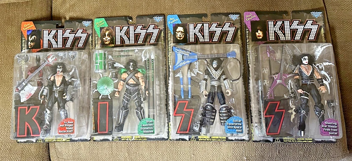 McFarlane Toys KISS Music Action Figures 1997 Year Manufactured