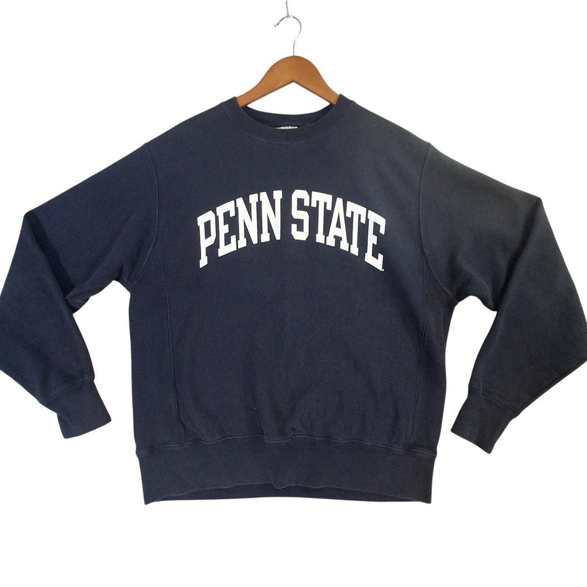 Penn State Nittany Lions Sweatshirt Mens Medium Blue NCAA Champion
