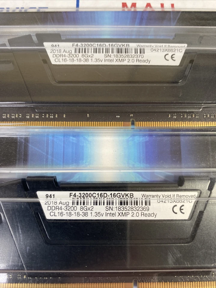 G. SKILL RipJaws V Series 16GB (2 x 8GB) DDR4-3200 8GB x2, 🔥NEW - NEXT DAY AHIP - Image 3 of 4