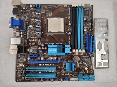 Asus M4A78LT-M AM3 Motherboard MicroATX DDR3; Tested