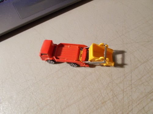 CORGI JUNIORS FORD D 1000 RED DUMP TRUCK WHIZZ WHEELS MADE IN GREAT BRITAIN BX#2 - Picture 6 of 8