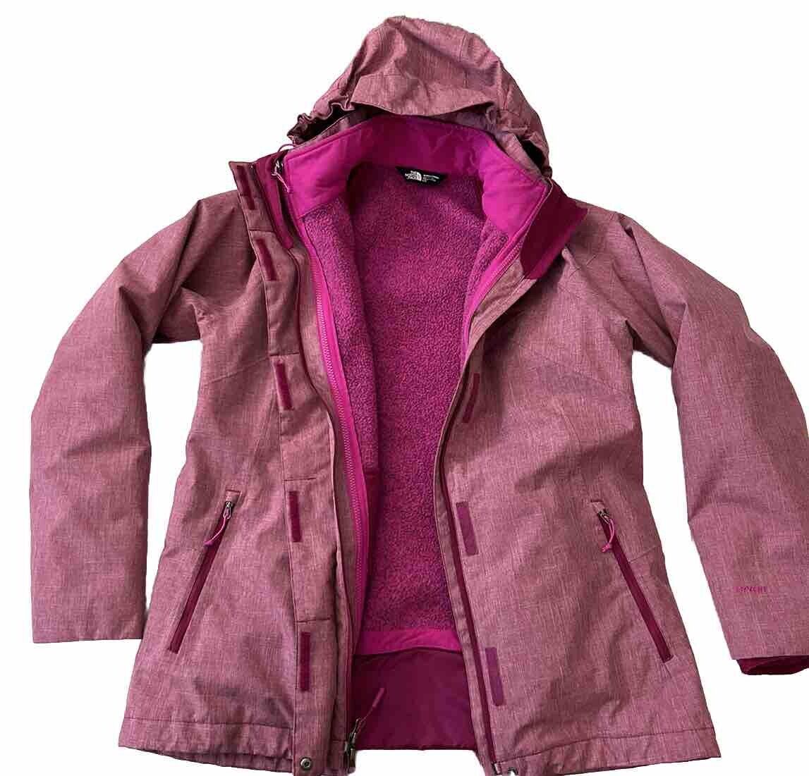 The North Face 2 Piece Pink Heather Womans Fleece… - image 1