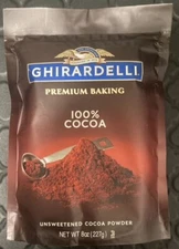Ghirardelli 100% Cocoa - Unsweetened. Cocoa Powder 8oz Powder