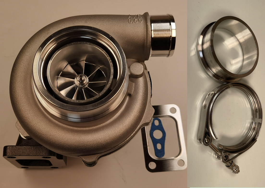 GTX3076R GT3076R Racing Turbocharger Dual Ceramic Ball Bearing .63