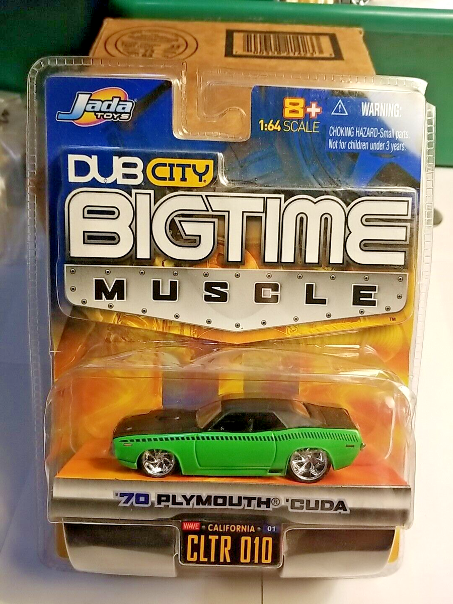 2004 Jada Toys Dub City Bigtime Muscle '70 Plymouth 'Cuda | eBay