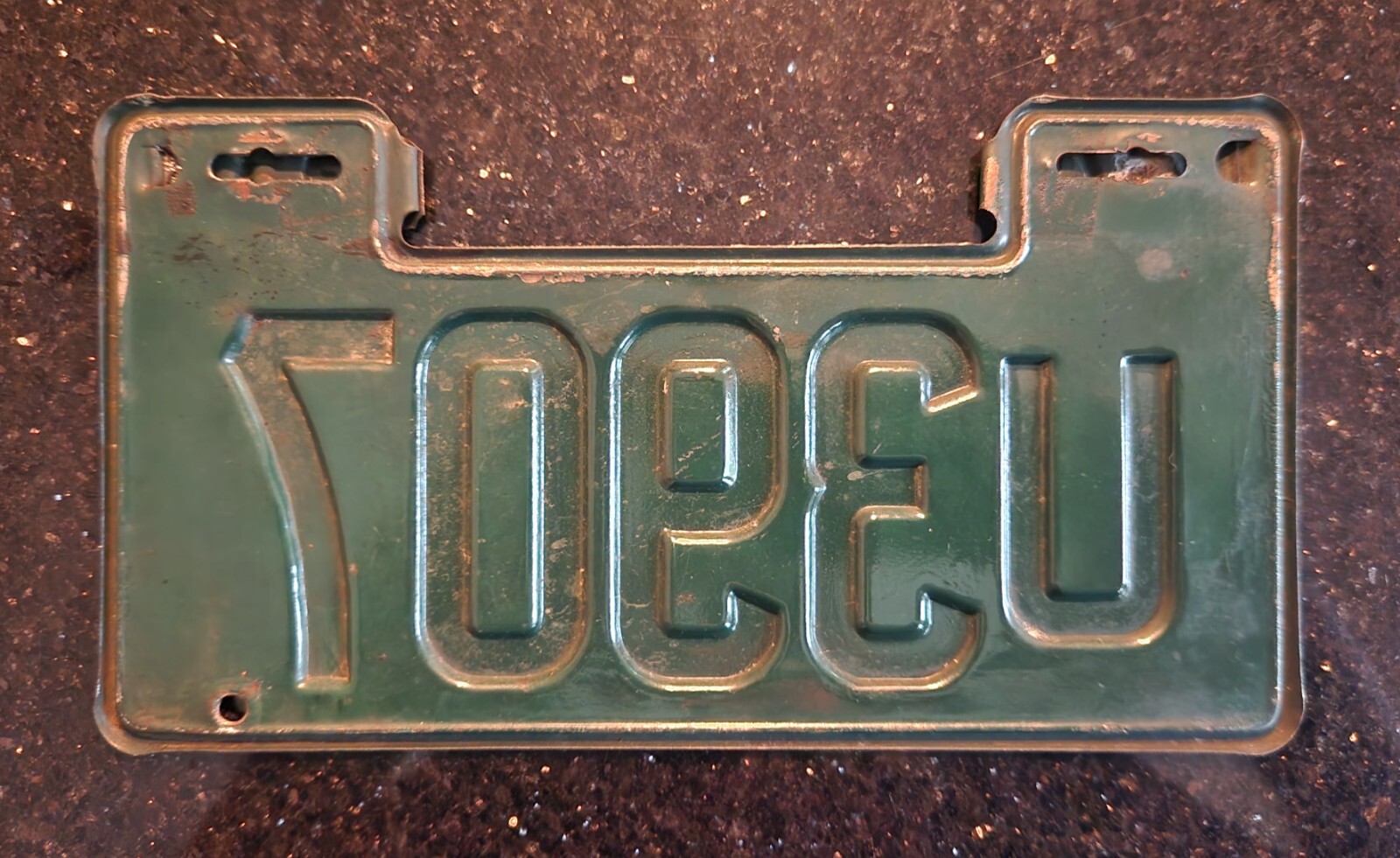 1931 License Plate tabs GA car tag vehicle automobile