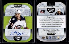 2022-23 Upper Deck Synergy Rink Ink Rookie AUTO Trey Fix-Wolansky