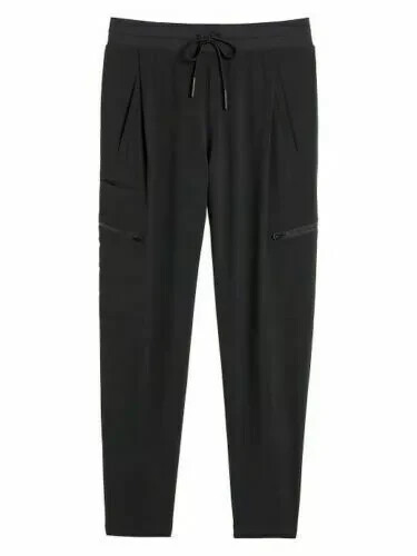 Pantaloni Athleta Go Far Travel Neri Taglia 0 | Jogger Donna In Poliestere Riciclato