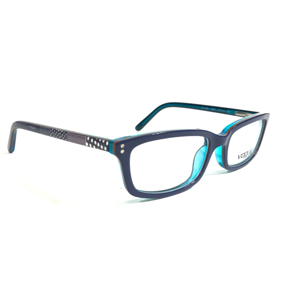 Monturas de gafas Vogue para niños VO5081 2589 azul púrpura rectangulares 47-16-125 Foto 2 de 4