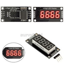 0.56 Inch TM1637 4-Bits Red Digital LED Display Clock Tube Display for Arduino