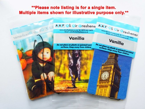 Custom New Car Scented Car Air Freshener - Picture 8 of 8