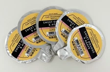5 BATH & BODY WORKS SWEET ORANGE AGAVE SCENTPORTABLE FRAGRANCE CAR CLIP REFILL