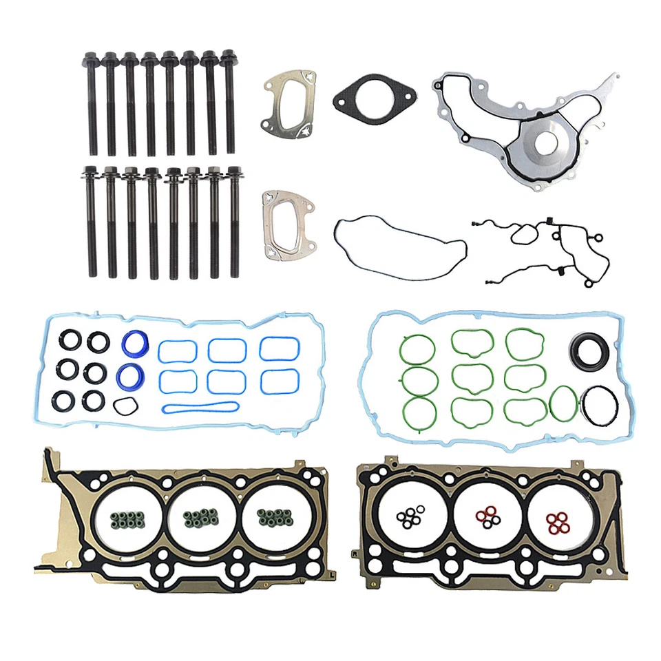 Conjunto de parafusos de junta de cabeça para 2011-2016 Ram 1500 Chrysler Dodge Jeep 3.6L 24 válvulas - Imagem 2 de 4