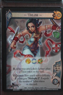 Universal Fighting System Soul Calibur III  **Talin** Set SC03