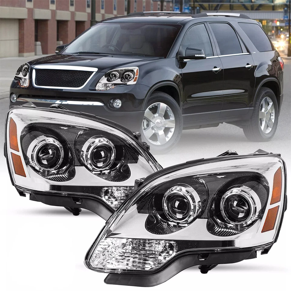 Faros proyectores de repuesto para GMC Acadia 2007-2012 lado izquierdo+derecho Foto 2 de 4