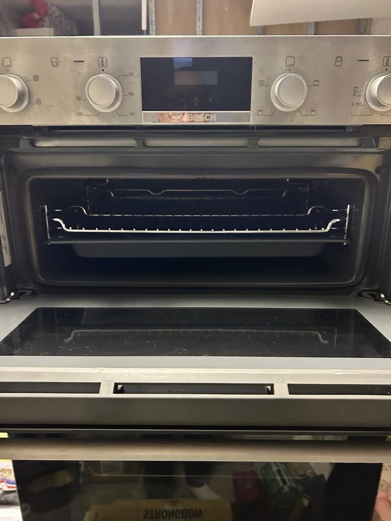 Bosch Serie 2 MHA133BR0B , Built in Electric Double Oven, Stainless