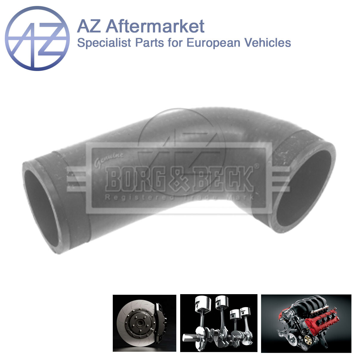 YOU.S Genuine Turbo Hose / Charge Air Hose For BMW 525d 530d E39 – 11617799390