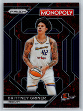 Brittney Griner 2024 Panini Prizm Monopoly WNBA Red Classic Icons WNBA22