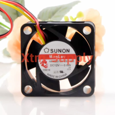 1pc new HA40201V4-0000-999 SUNON Cooling Fan DC 12V 0.6W 40*40*20mm 3-line