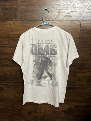 ヴィンテージ Usher OMG Tour 2010 ツアーTシャツ XL（Usher
