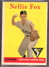 1958 Topps Set-Break #400 Nellie Fox EX-EXMINT *JAYSACE*