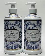 2 Home Body Co. La Tasse London Collection LEMON VERBENA Liquid Hand Soap Wash